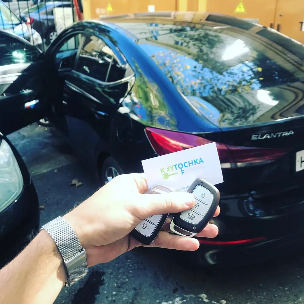 Hyundai Elantra — работа KEYTOCHKA в Сочи