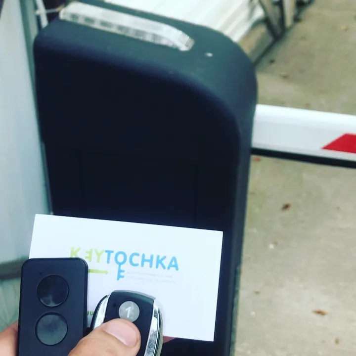 Пульт шлагбаума — работа KEYTOCHKA в Сочи
