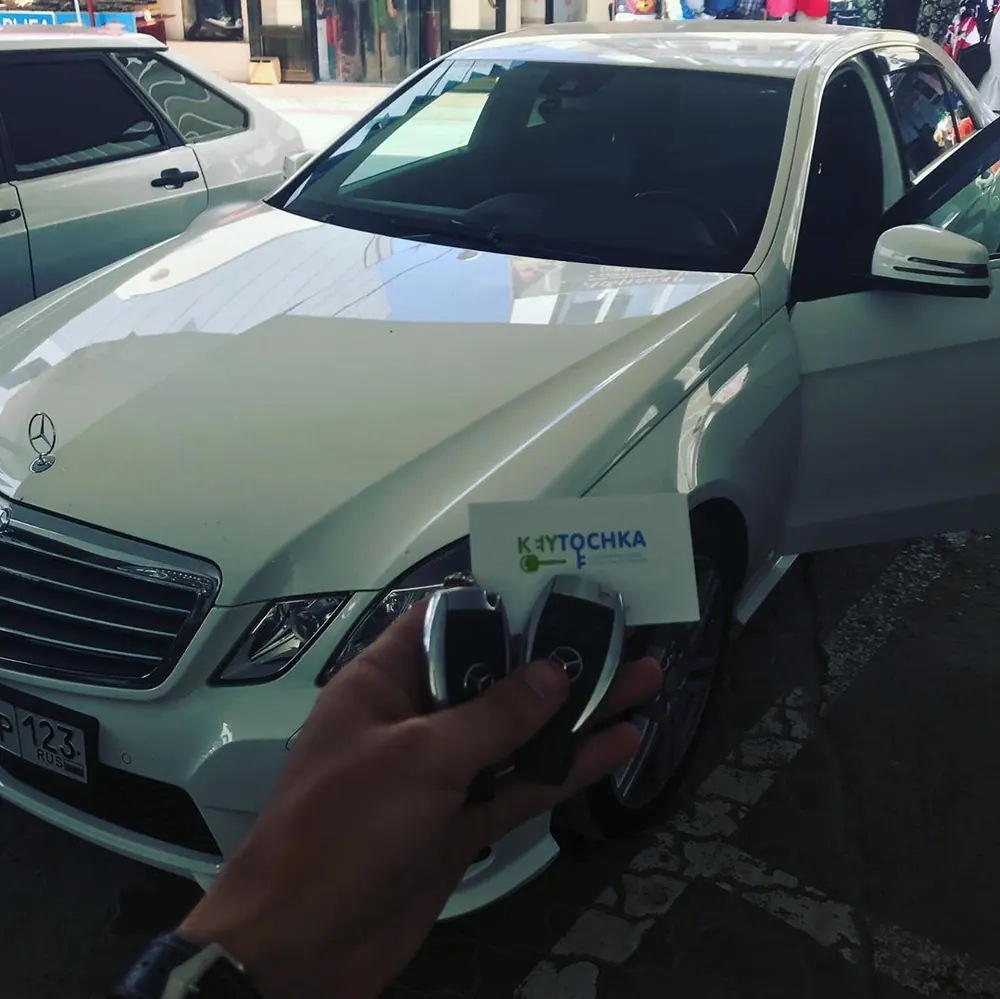 Mercedes E — работа KEYTOCHKA в Сочи
